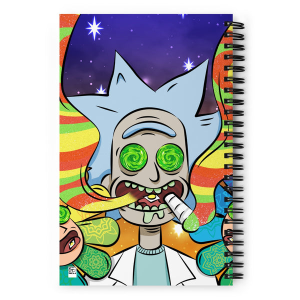 Rick Sanchez 140 Page Notebook - Blotter Store