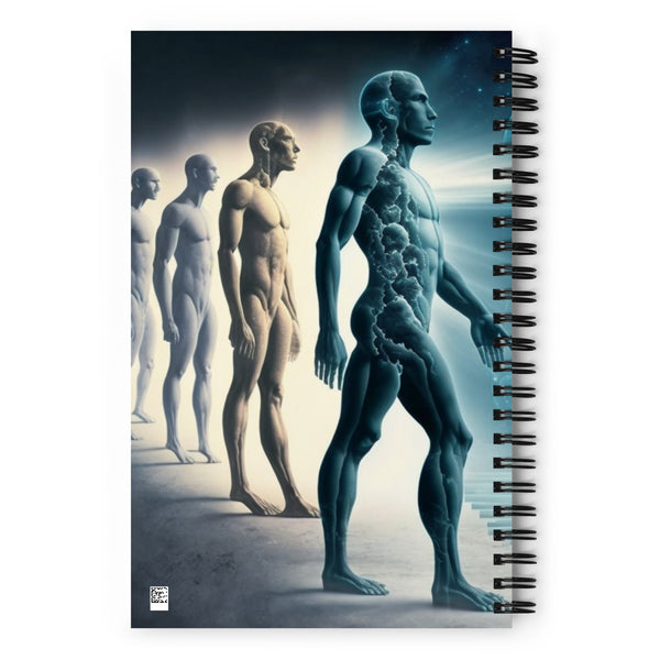 Evolution of Man 140 Page Notebook