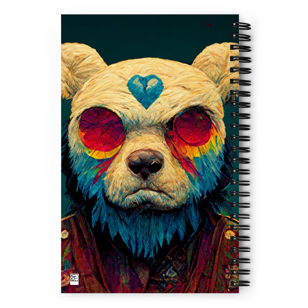 Grateful Bear 140 Page Notebook - Blotter Store