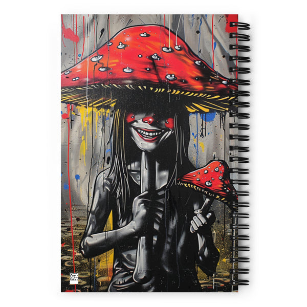 Ms Mushroom 140 Page Notebook