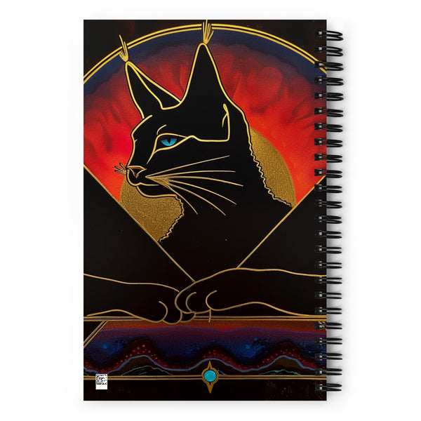 Cat God 140 Page Notebook