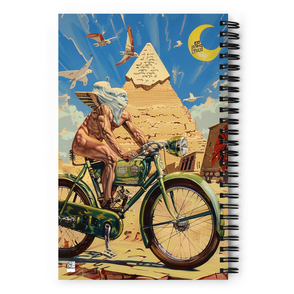 Bike Day Egypt 140 Page Notebook