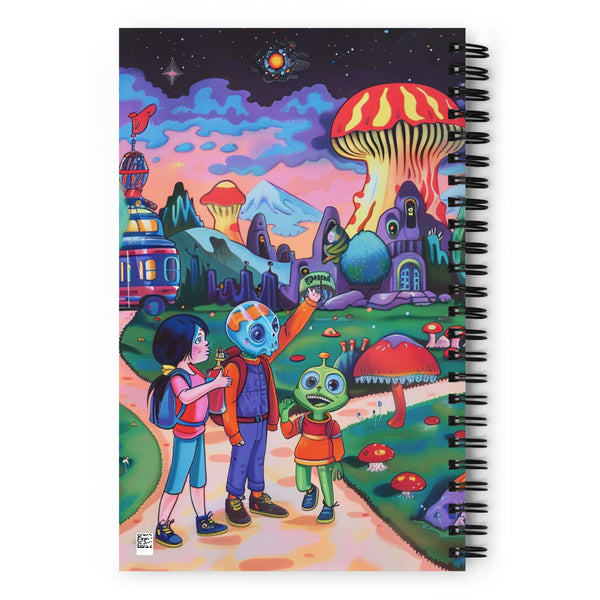 Trippy Toons 140 Page Notebook