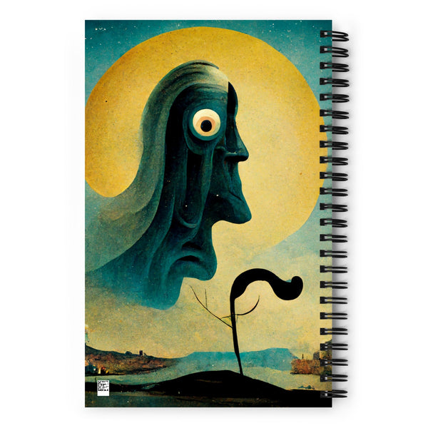 Dali Delight 140 Page Notebook - Blotter Store