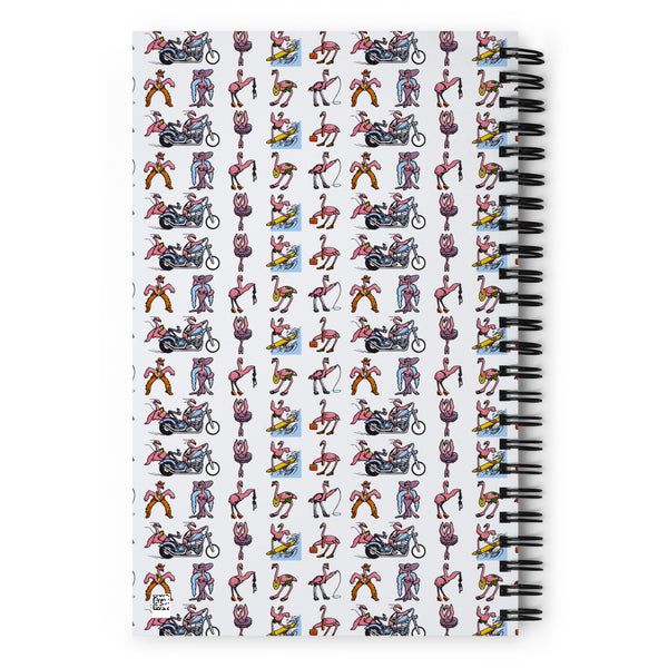Flamingos 140 Page Notebook