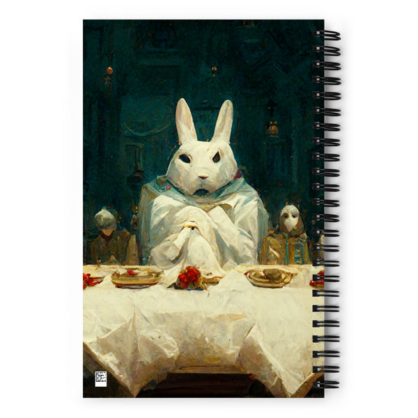 White Rabbit Supper 140 Page Notebook