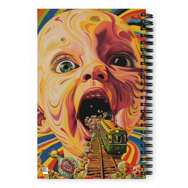 Crazy Trains 140 Page Notebook - Blotter Store