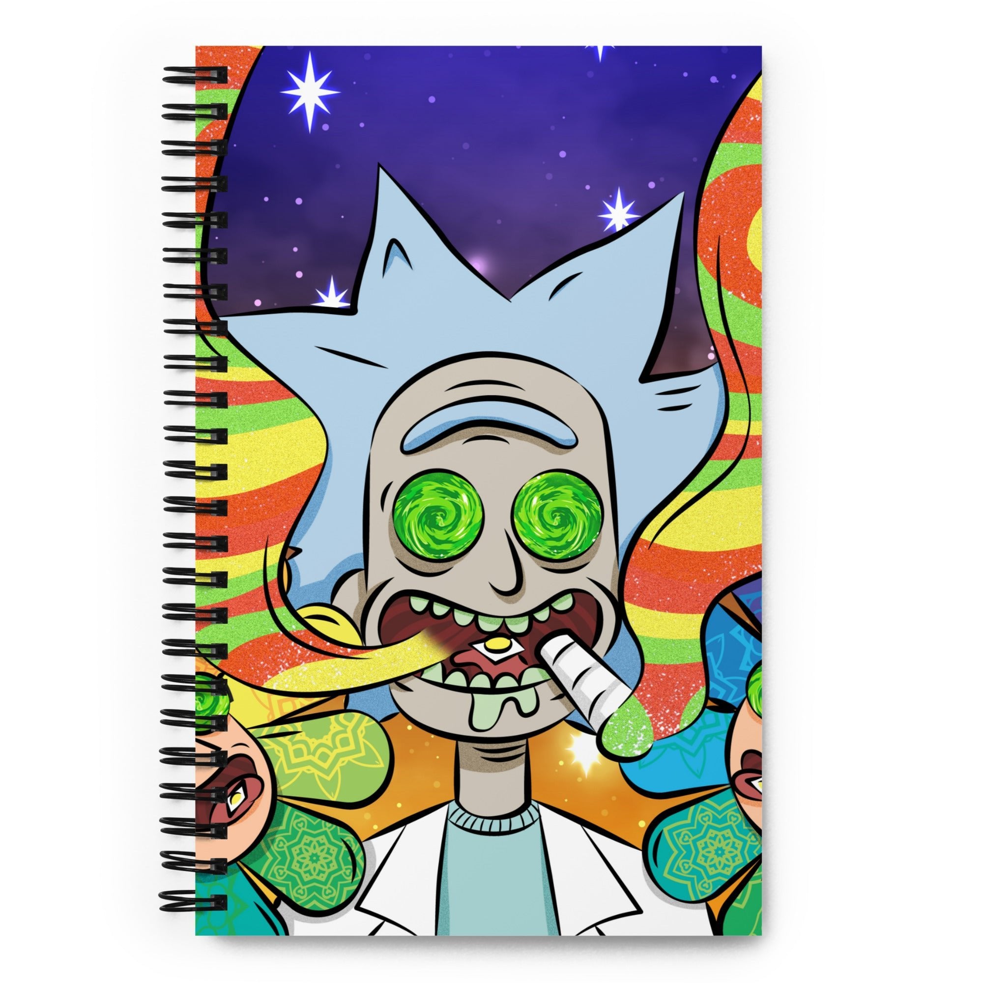 Rick Sanchez 140 Page Notebook - Blotter Store