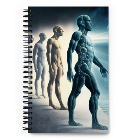 Evolution of Man 140 Page Notebook