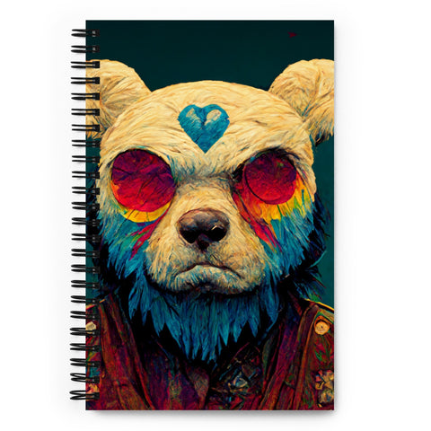 Grateful Bear 140 Page Notebook - Blotter Store