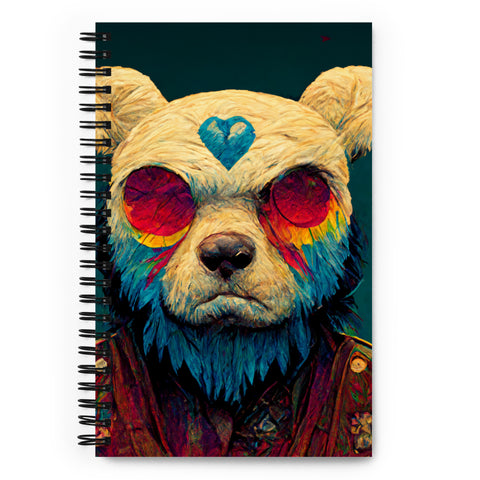 Grateful Bear 140 Page Notebook