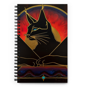 Cat God 140 Page Notebook