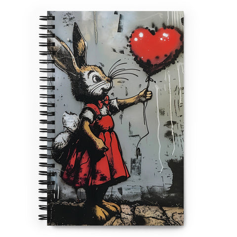 Banksy Rabbit 140 Page Notebook