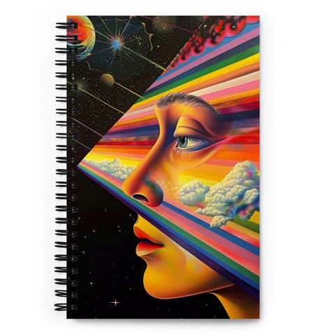 Rainbow Mind 140 Page Notebook