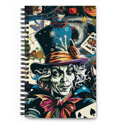 Mad Hatter 140 Page Notebook