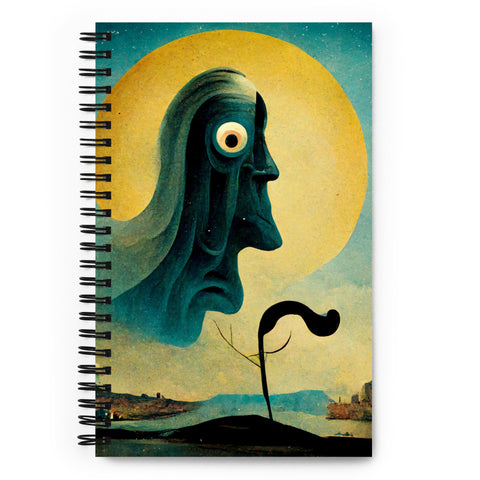 Dali Delight 140 Page Notebook - Blotter Store