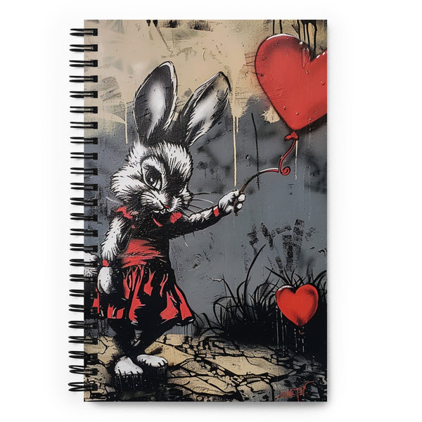 Banksy Rabbit 140 Page Notebook