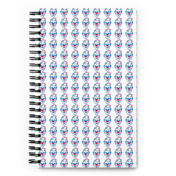 Retro Clown 140 Page Notebook - Blotter Store