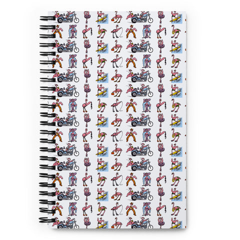 Flamingos 140 Page Notebook