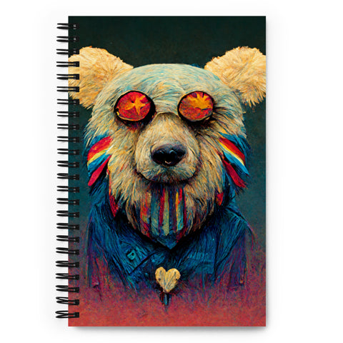 Dead Bear 140 Page Notebook