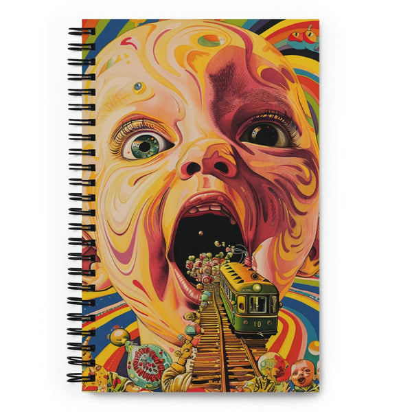 Crazy Trains 140 Page Notebook - Blotter Store