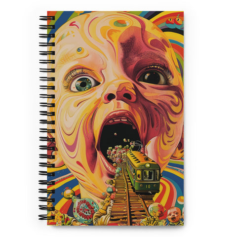Crazy Trains 140 Page Notebook