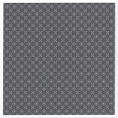 Square Flower Blotter Art - Blotter Store