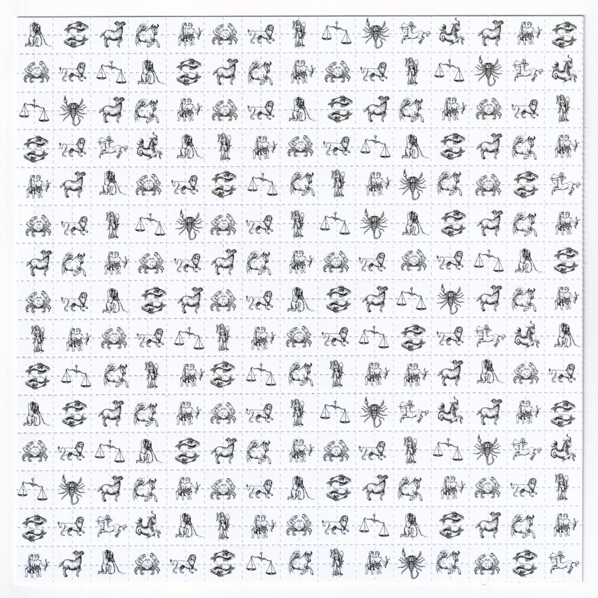 Star Sign Blotter Art - Blotter Store