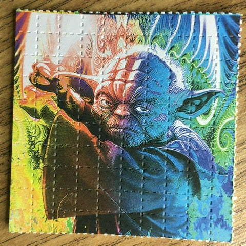 Star Wars Mini Blotter Art - Yoda - Blotter Store