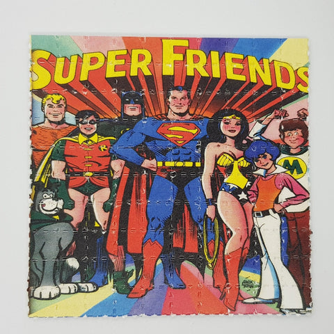 Super Friends Mini Blotter Art - Blotter Store