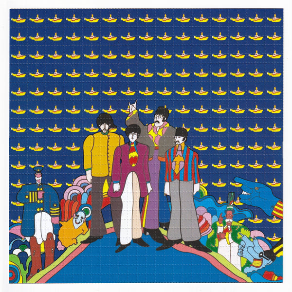 Yellow Submarine Blotter Art