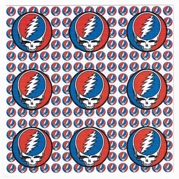 Grateful Dead Stealie Skull Blotter Art