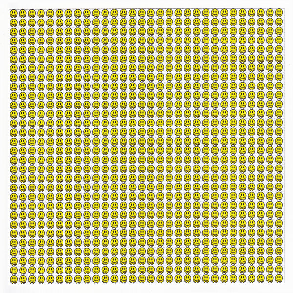 Melting Smiley Blotter Art