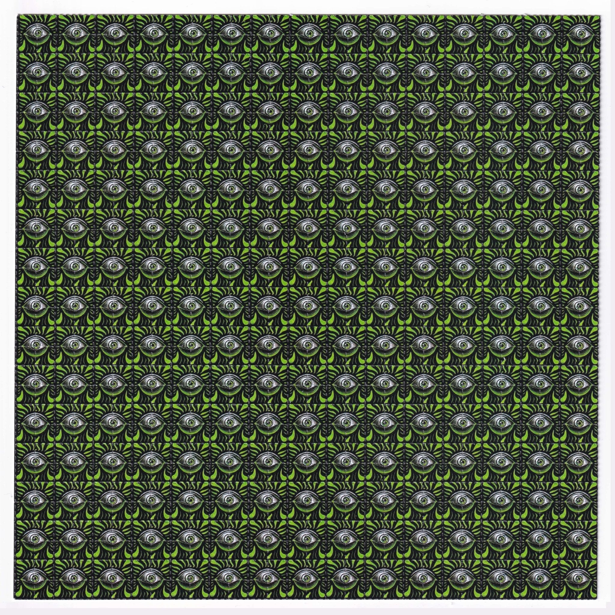 The Green Eye Blotter Art - Blotter Store