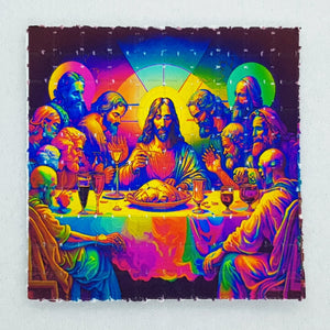 The Last Supper Mini Blotter Art - Blotter Store
