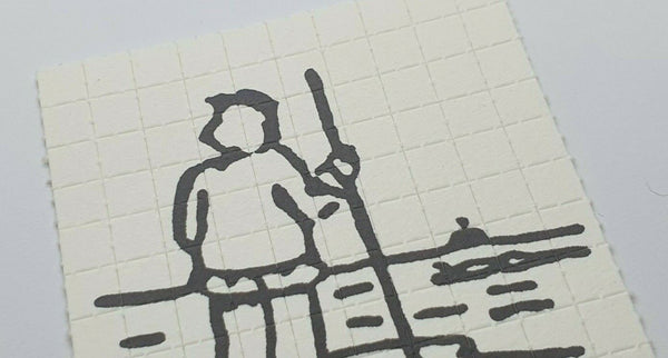 The Mighty Quinn Tribute Mini Blotter Art - Blotter Store