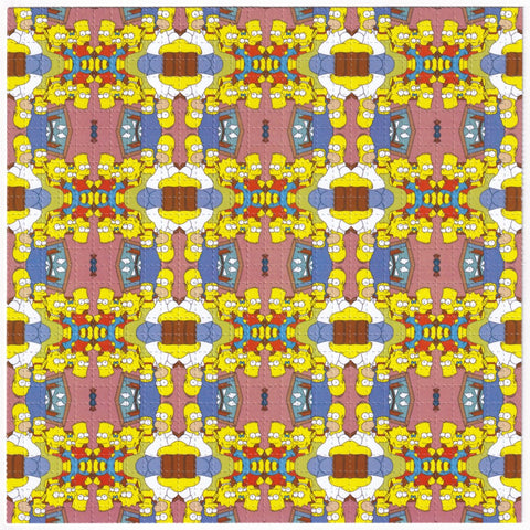The Simpsons Blotter Art
