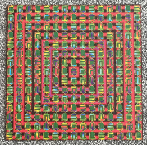 Timothy Leary Puddle Blotter Art by Mark McCloud - Pre 2000's - Blotter Store