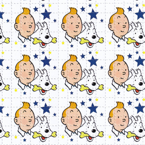 Tintin And Snowy Blotter Art - Blotter Store
