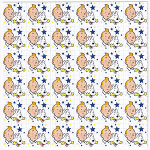 Tintin And Snowy Blotter Art - Blotter Store