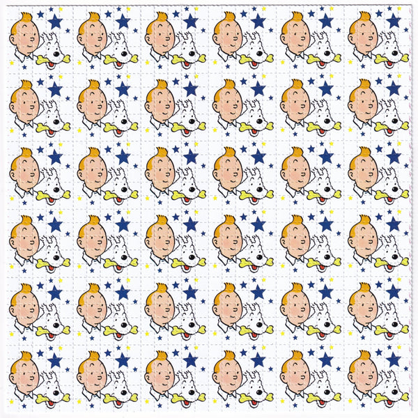 Tintin And Snowy Blotter Art - Blotter Store