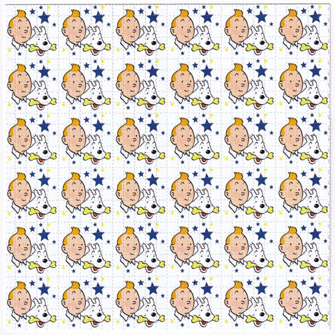 Tintin And Snowy Blotter Art - Blotter Store