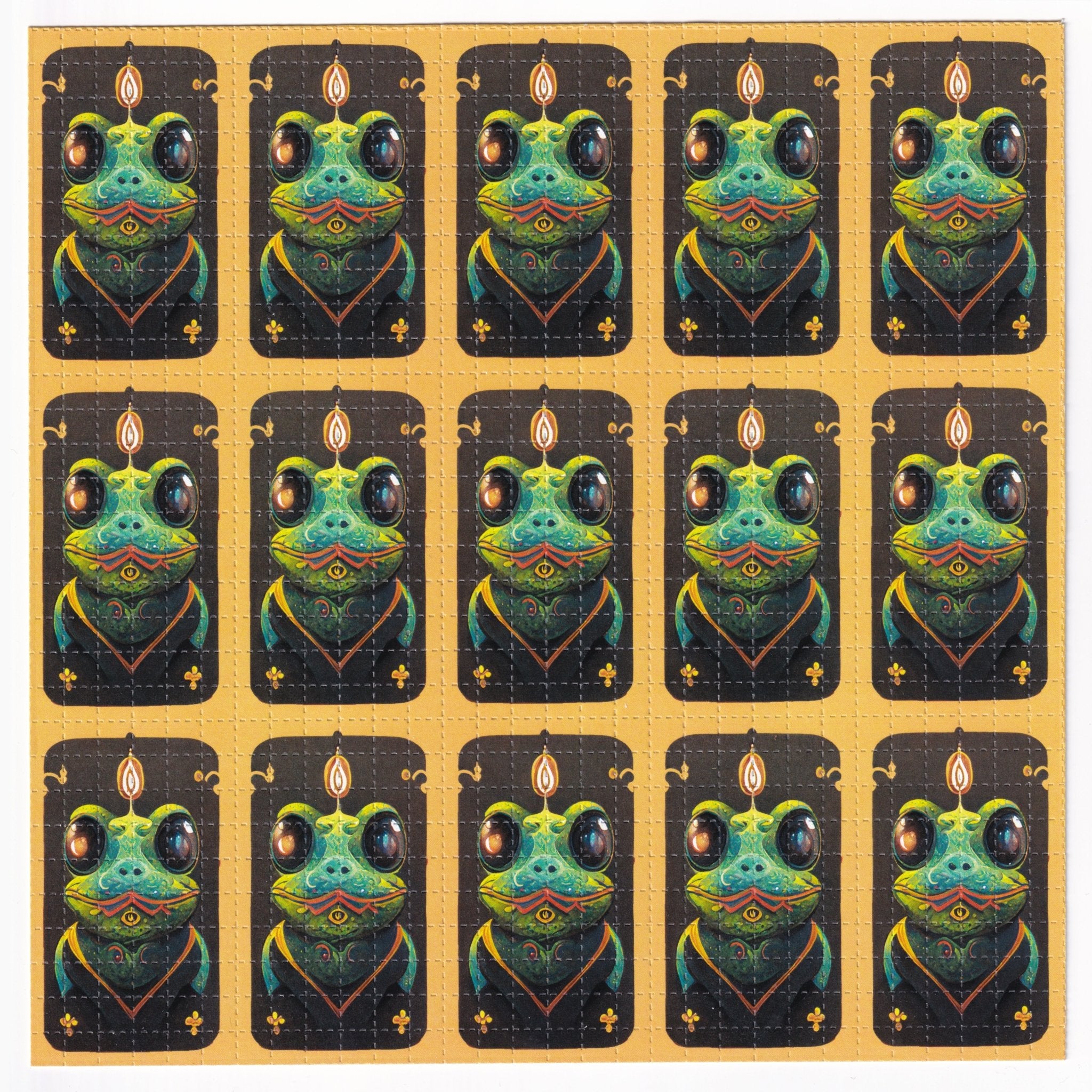 Toad Prince Blotter Art - Blotter Store
