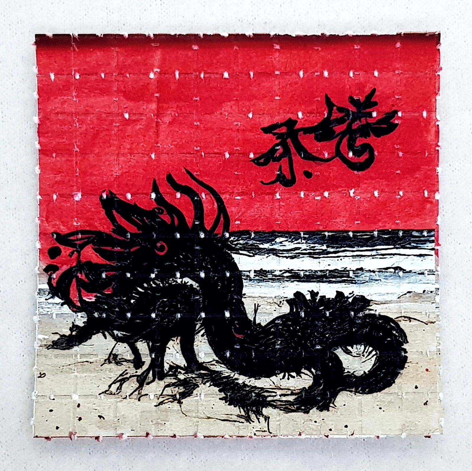 Traditional Chinese Mini Blotter Art - Blotter Store