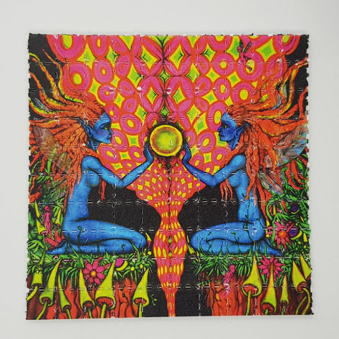 Twin Spirits Mini Blotter Art - Blotter Store