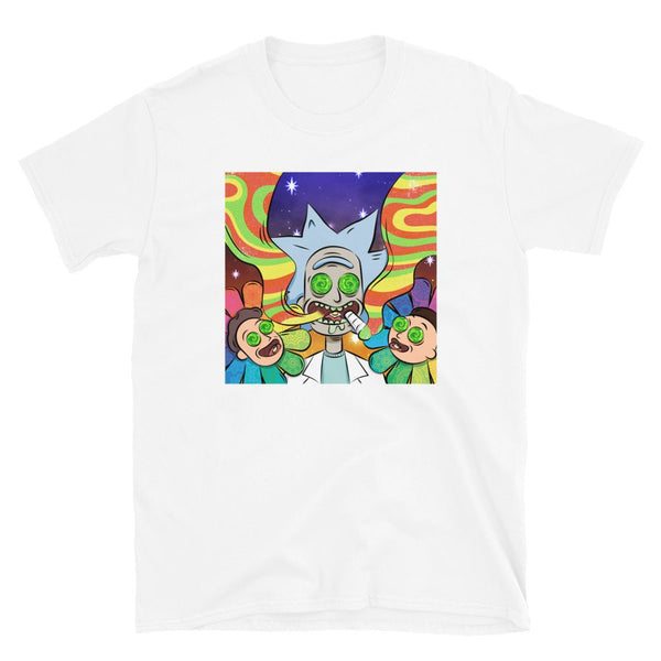 Rick and Morty Psychedelic Unisex T-Shirt - Blotter Store