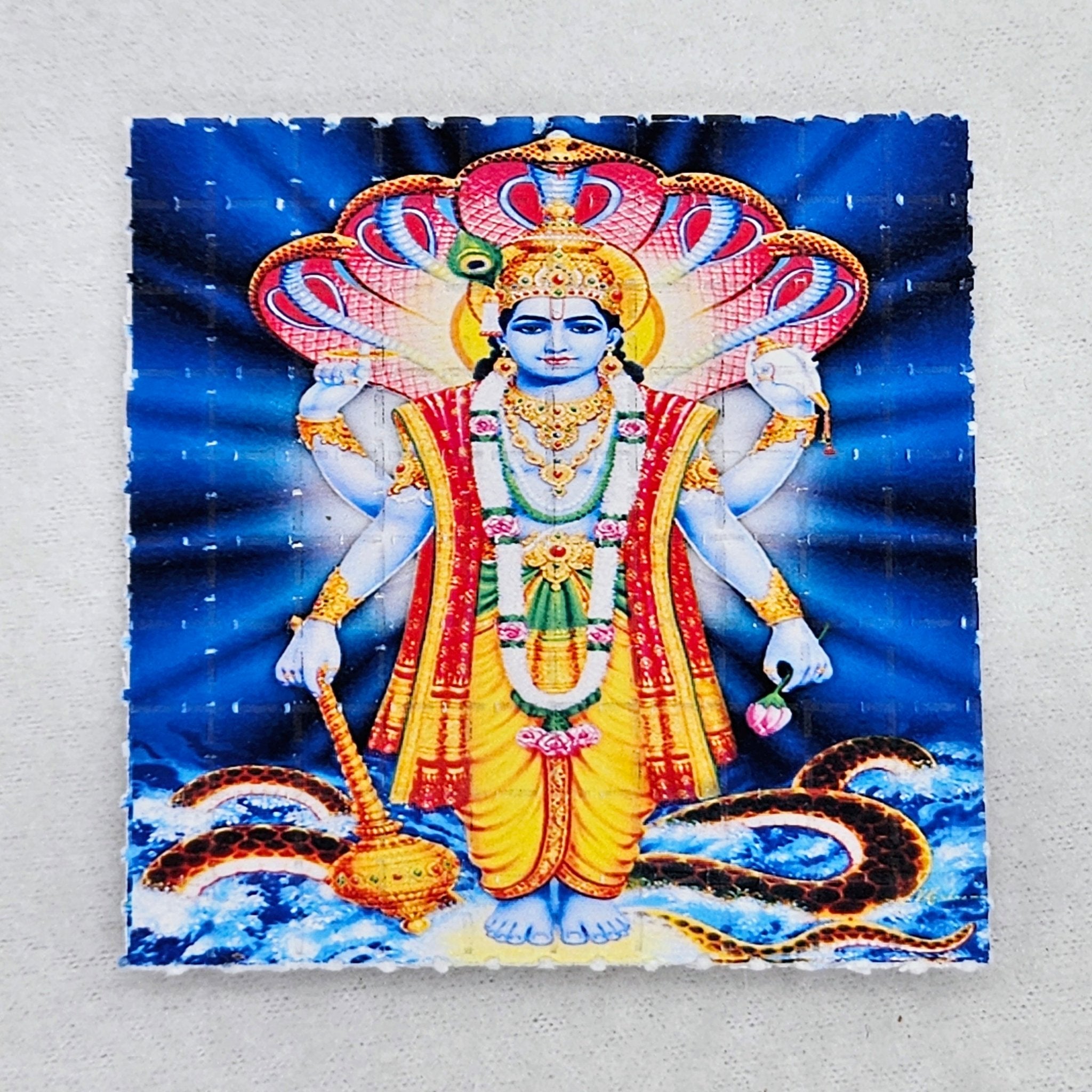 Vishnu Mini Blotter Art - Blotter Store
