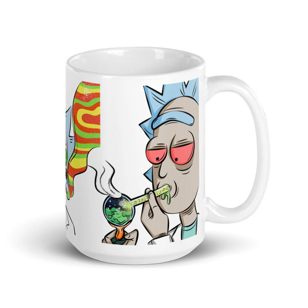 Rick and Morty Psychedelic Drinks Mug - Blotter Store