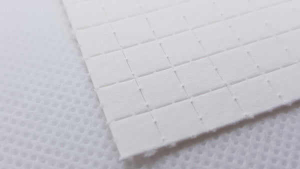 White on White (WoW) 100 Tab Mini Sheet - Blotter Store