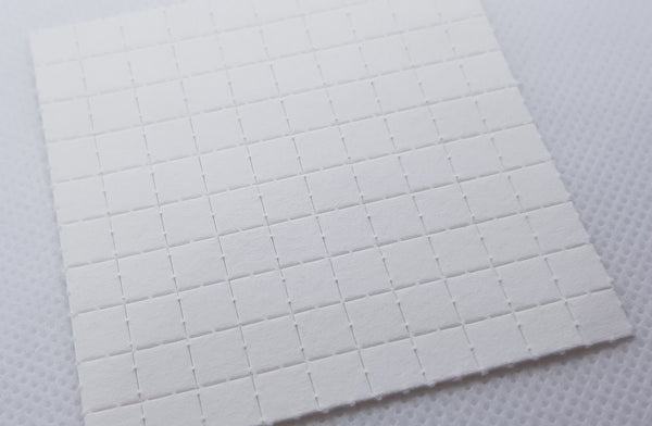 White on White (WoW) 100 Tab Mini Sheet - Blotter Store